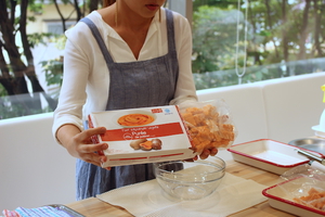 かぼちゃのピューレ627円（税込）