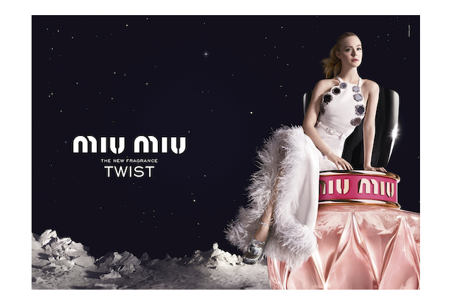 女優エル・ファニングを起用。ミュウミュウのフレグランス新ライン