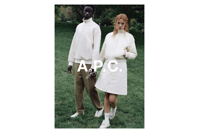 A.P.C. GOLF」2022年冬の新作ゴルフウェア。タウンユースも可能な