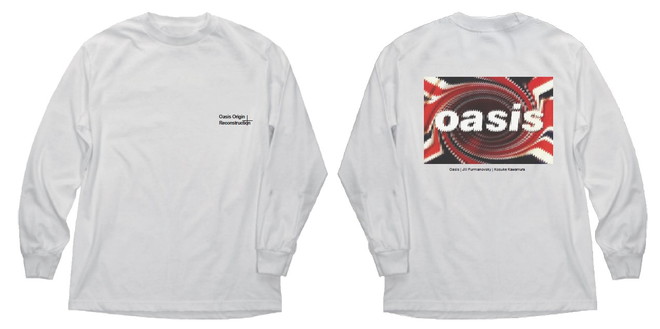 Oasis × Kosuke Kawamura Long Sleeve Tee＜Unionjack Logo＞