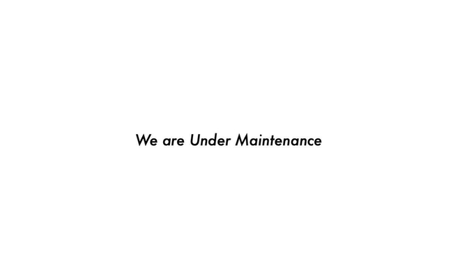 maintenance