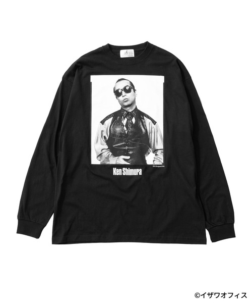 “志村けん x JOURNAL STANDARD”Long Sleeve T₋Shirt Price：￥12.000円（税込） Size：S、M、L、XL Collar：Black、White