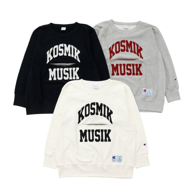 REVERSE WEAVE® CREW NECK SWEATSHIRT カラー：アイボリー、オックスフォードグレー、ブラック サイズ：S、M、L、XL、XXL 価格：¥28,600 