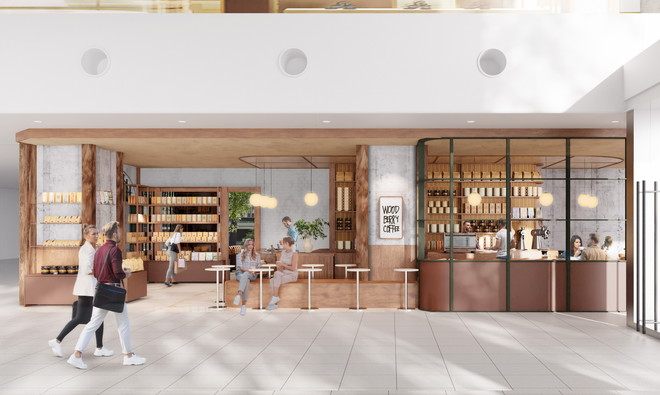 ウッドベリーコーヒー玉川高島屋S.C.店(画像は完成イメージ)
