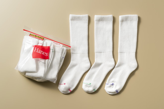 Hanes originalsロークルーソックス 3P by THE DODO JEAN