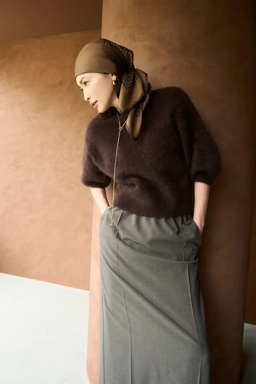 フォックスカシミヤニット 価格:25,960円