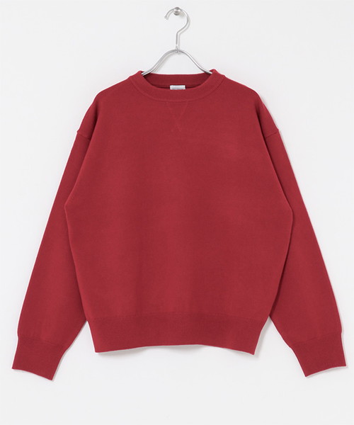 UR TECH 200日ニット スウェットライクプルオーバー