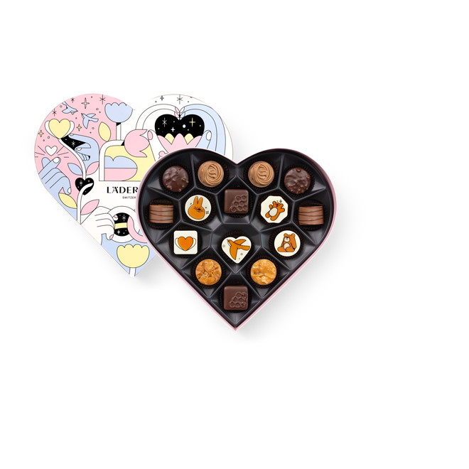 バレンタ イン プラリネ15個ハートボックス 価格:10,260円(税込)